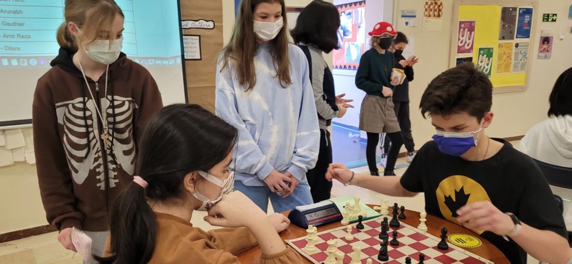 Secondary Teachers-vs-Student Chess Tournament