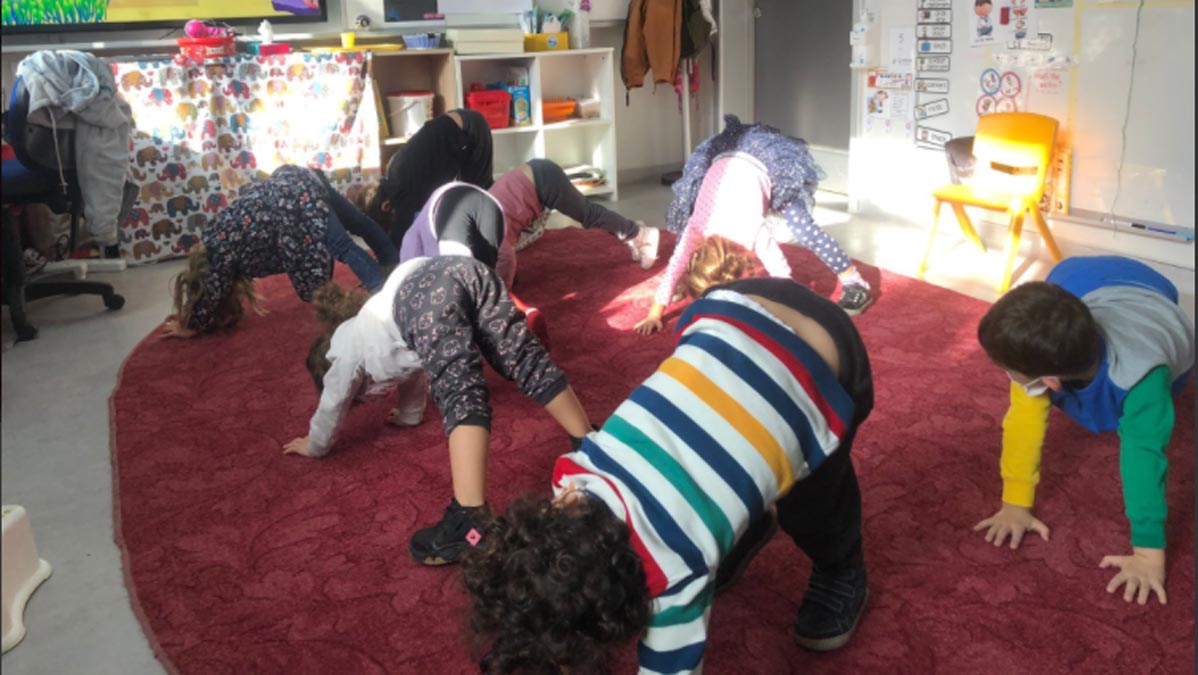 PSHE Lesson in Reception Class